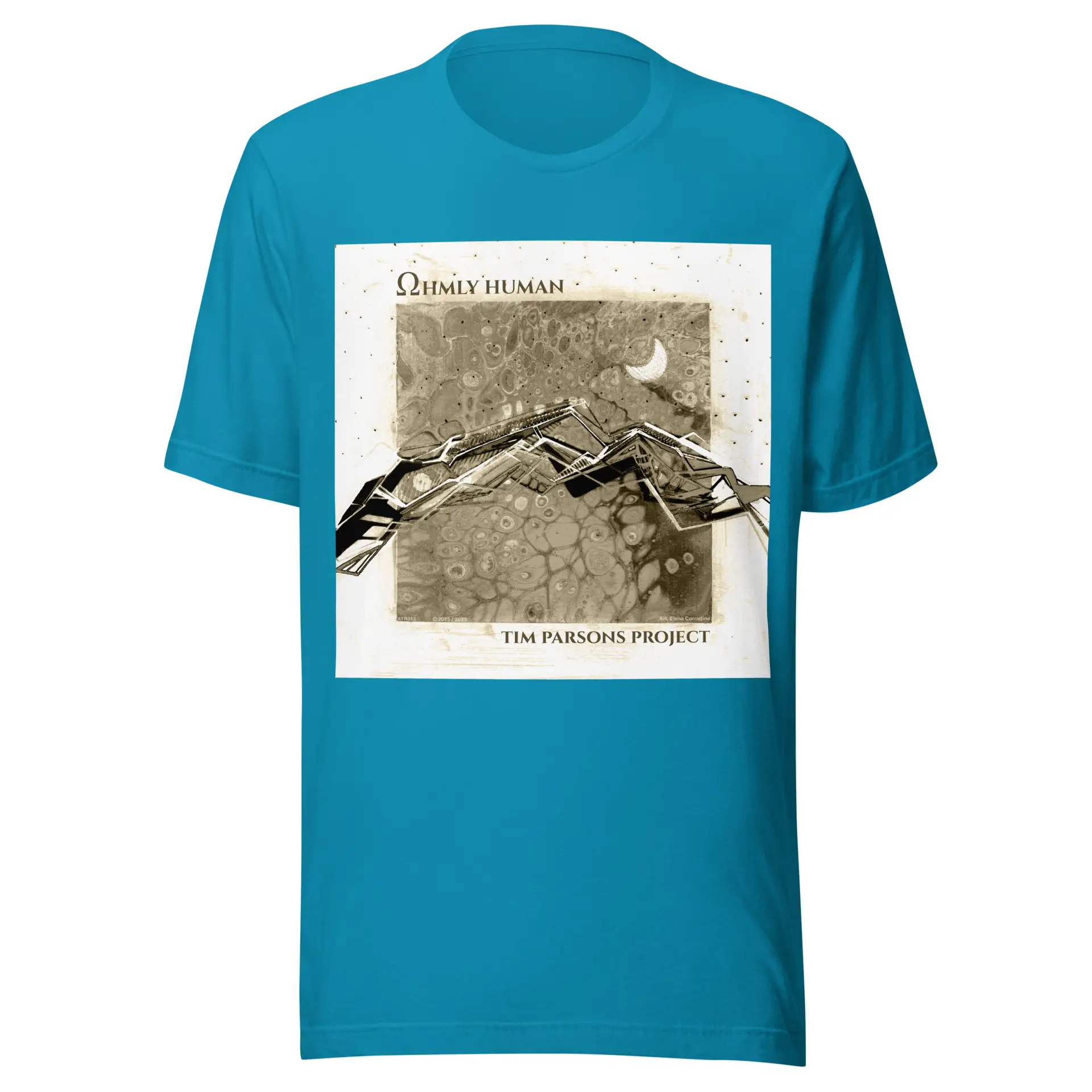 Ohmly Human Tim Parsons Project Unisex t-shirt Plus sized 14" artwork - Image 13