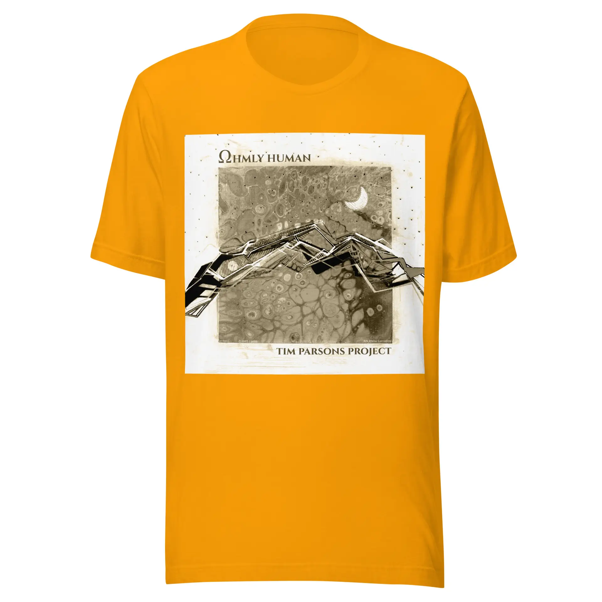 Ohmly Human Tim Parsons Project Unisex t-shirt Plus sized 14" artwork - Image 17