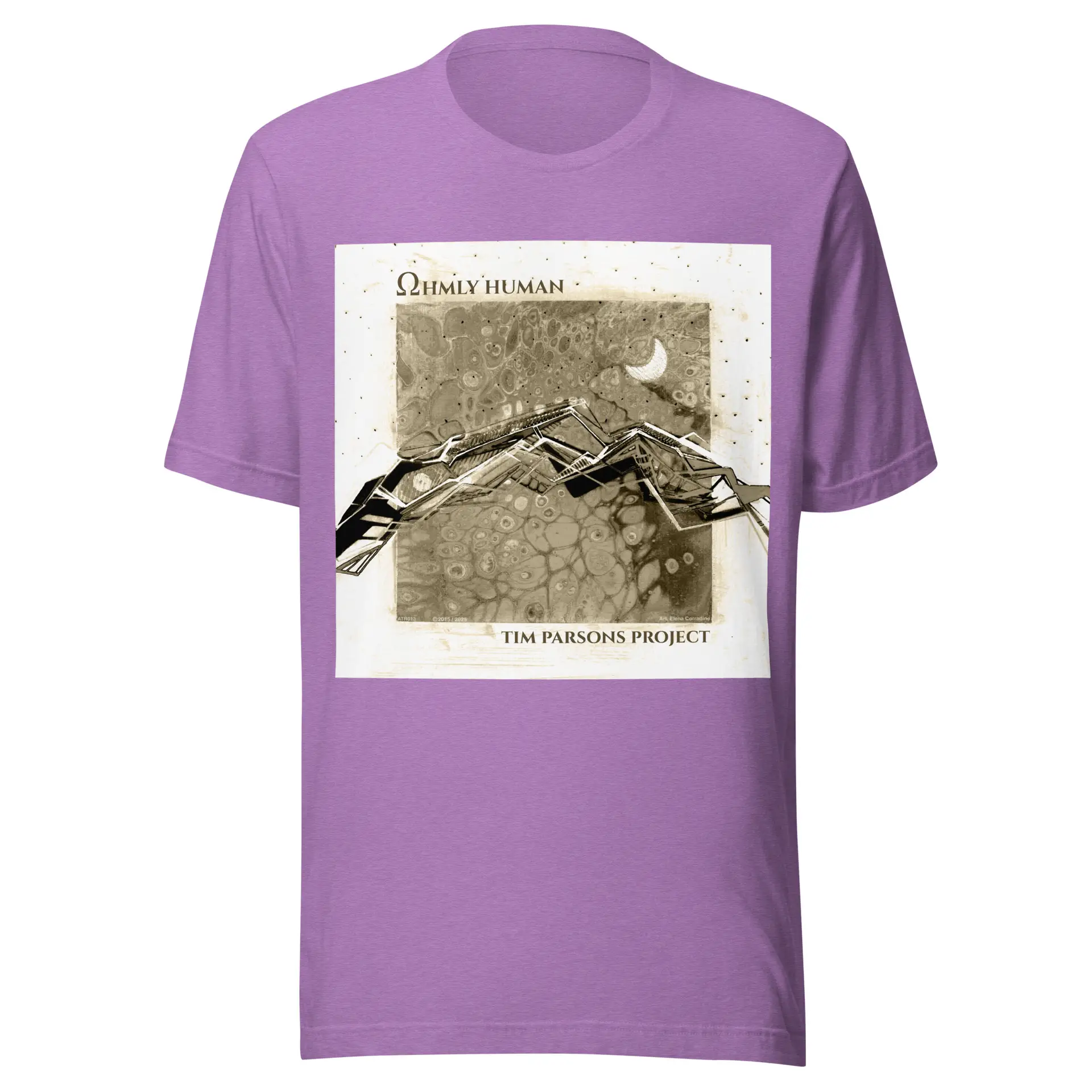 Ohmly Human Tim Parsons Project Unisex t-shirt Plus sized 14" artwork - Image 16