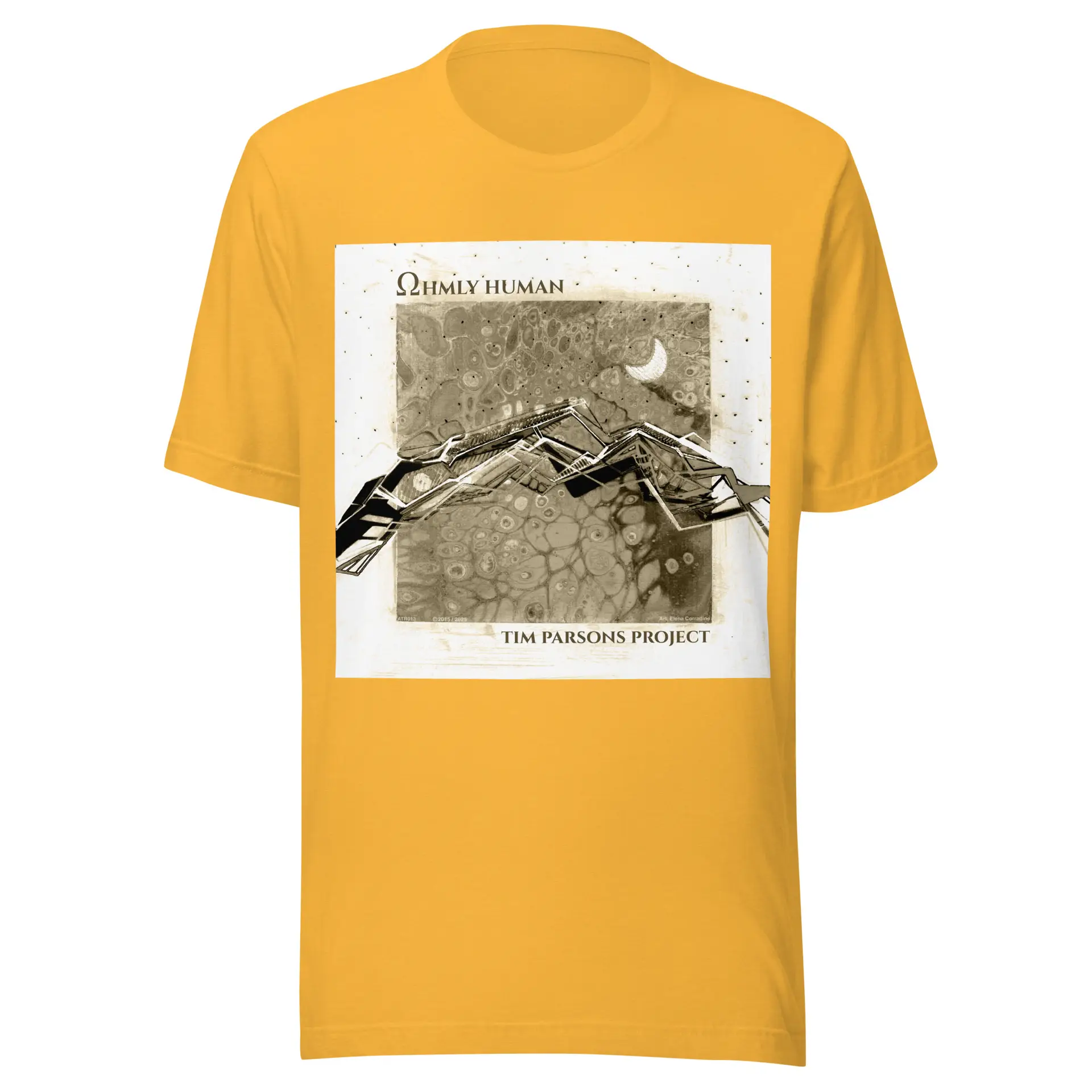 Ohmly Human Tim Parsons Project Unisex t-shirt Plus sized 14" artwork - Image 18