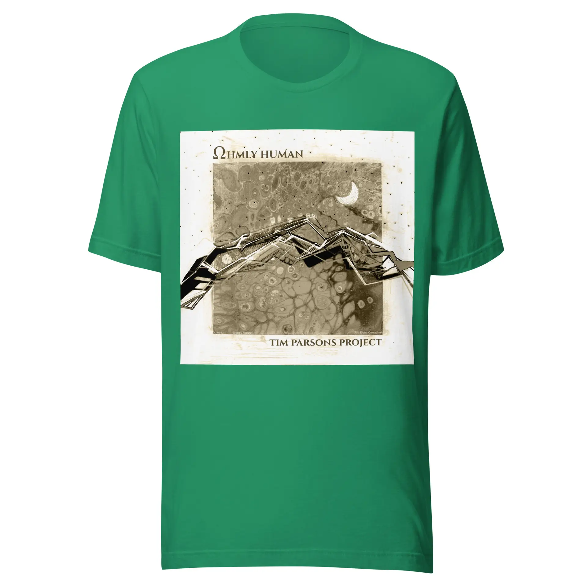 Ohmly Human Tim Parsons Project Unisex t-shirt Plus sized 14" artwork - Image 14