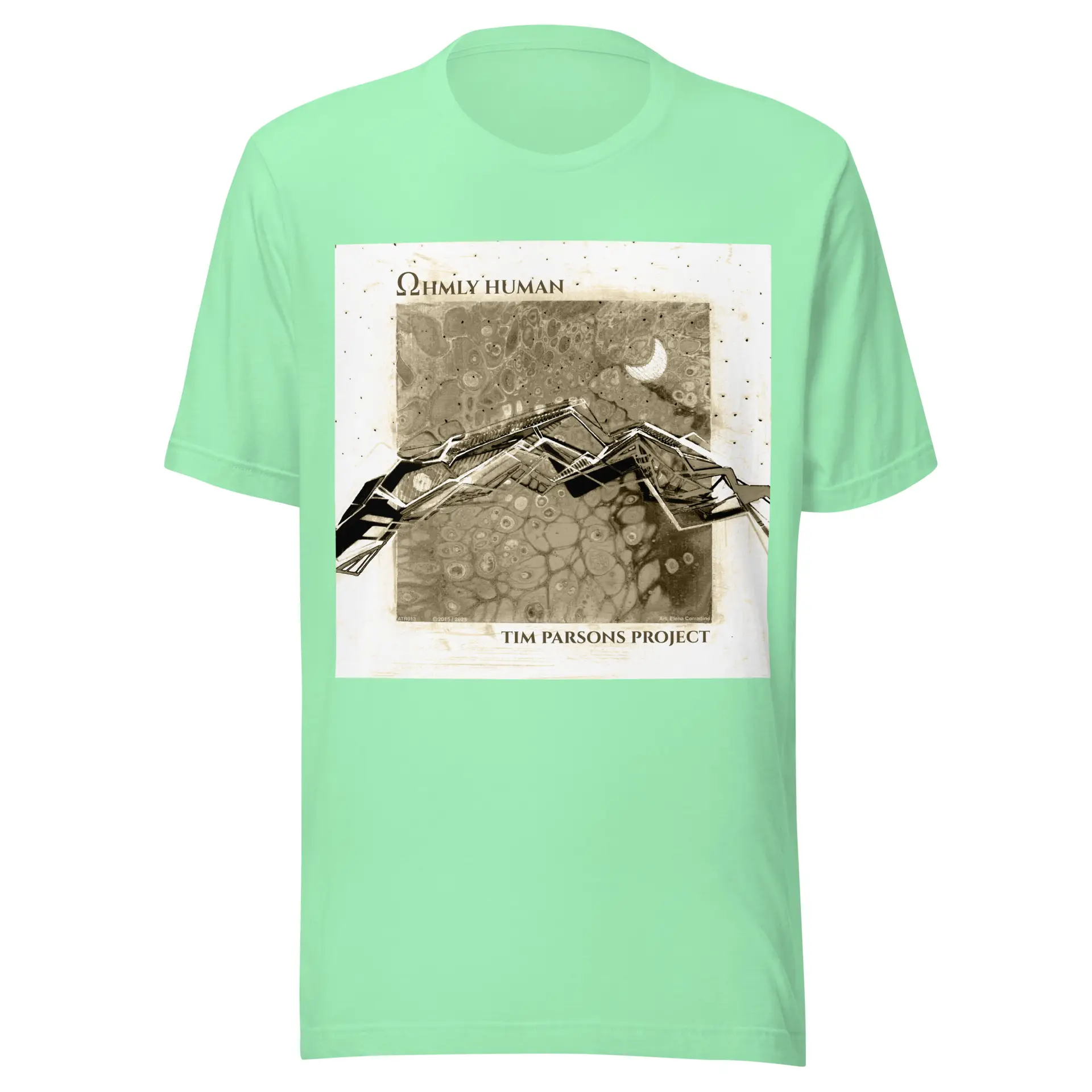 Ohmly Human Tim Parsons Project Unisex t-shirt Plus sized 14" artwork - Image 21