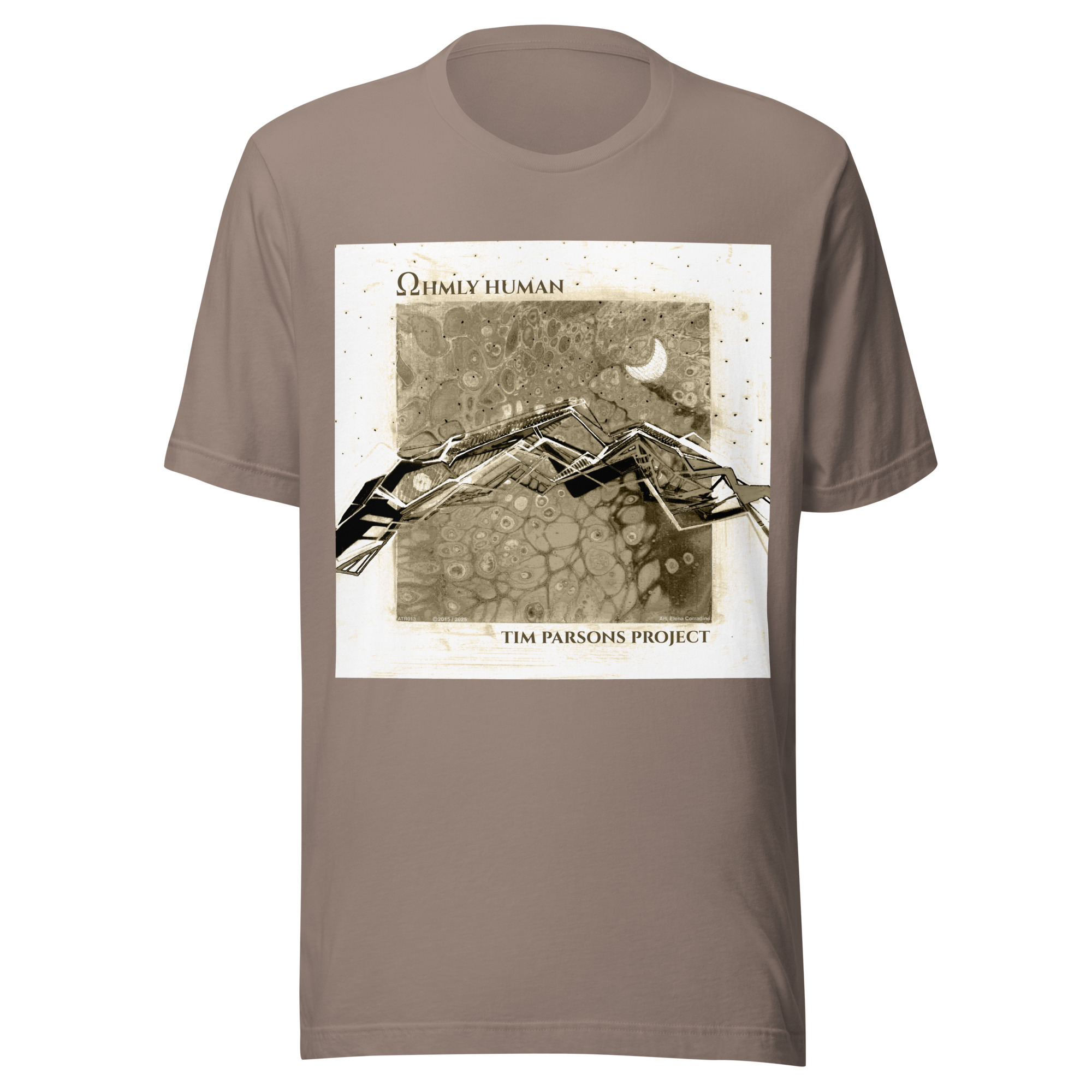 Ohmly Human Tim Parsons Project Unisex t-shirt Plus sized 14" artwork - Image 15