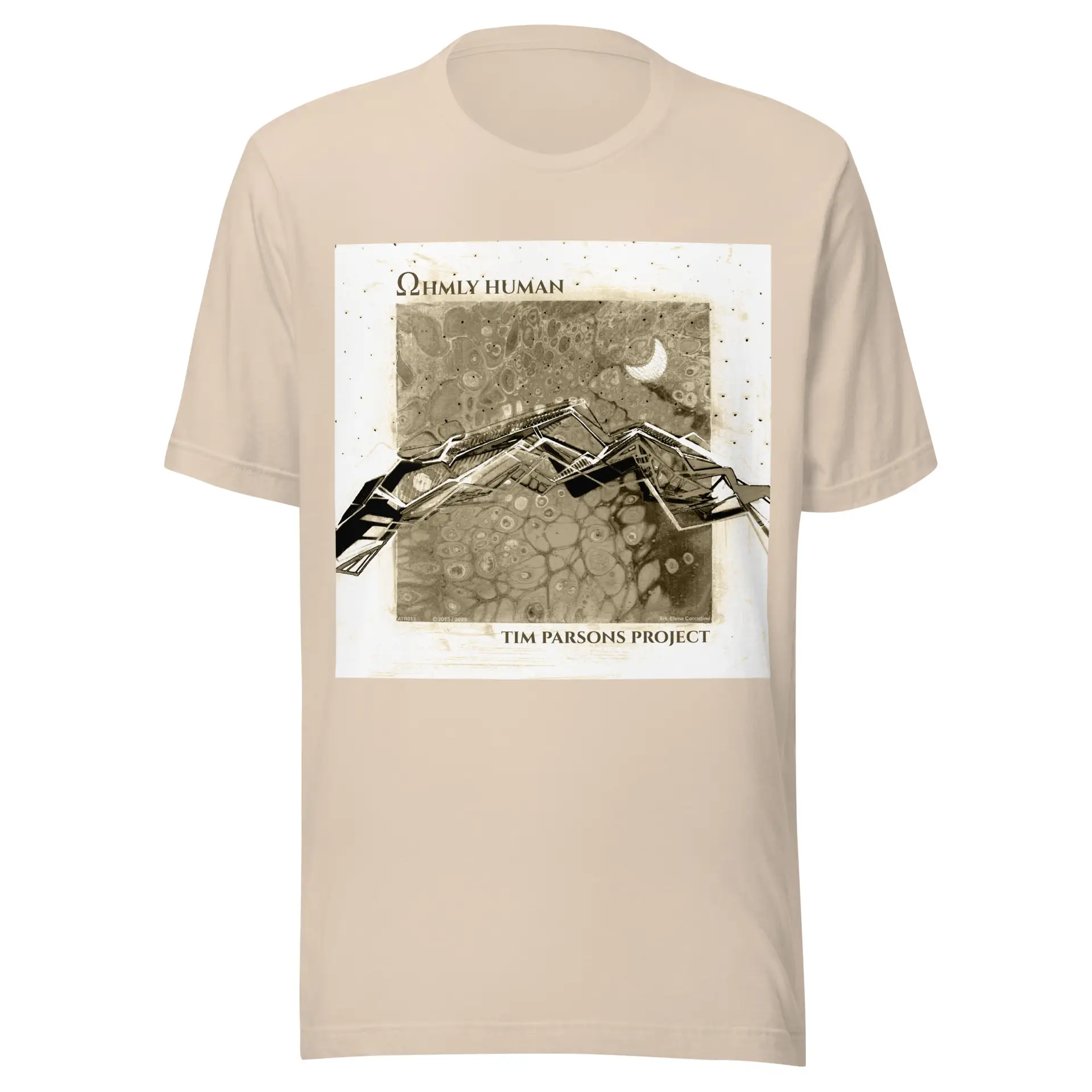 Ohmly Human Tim Parsons Project Unisex t-shirt Plus sized 14" artwork - Image 20