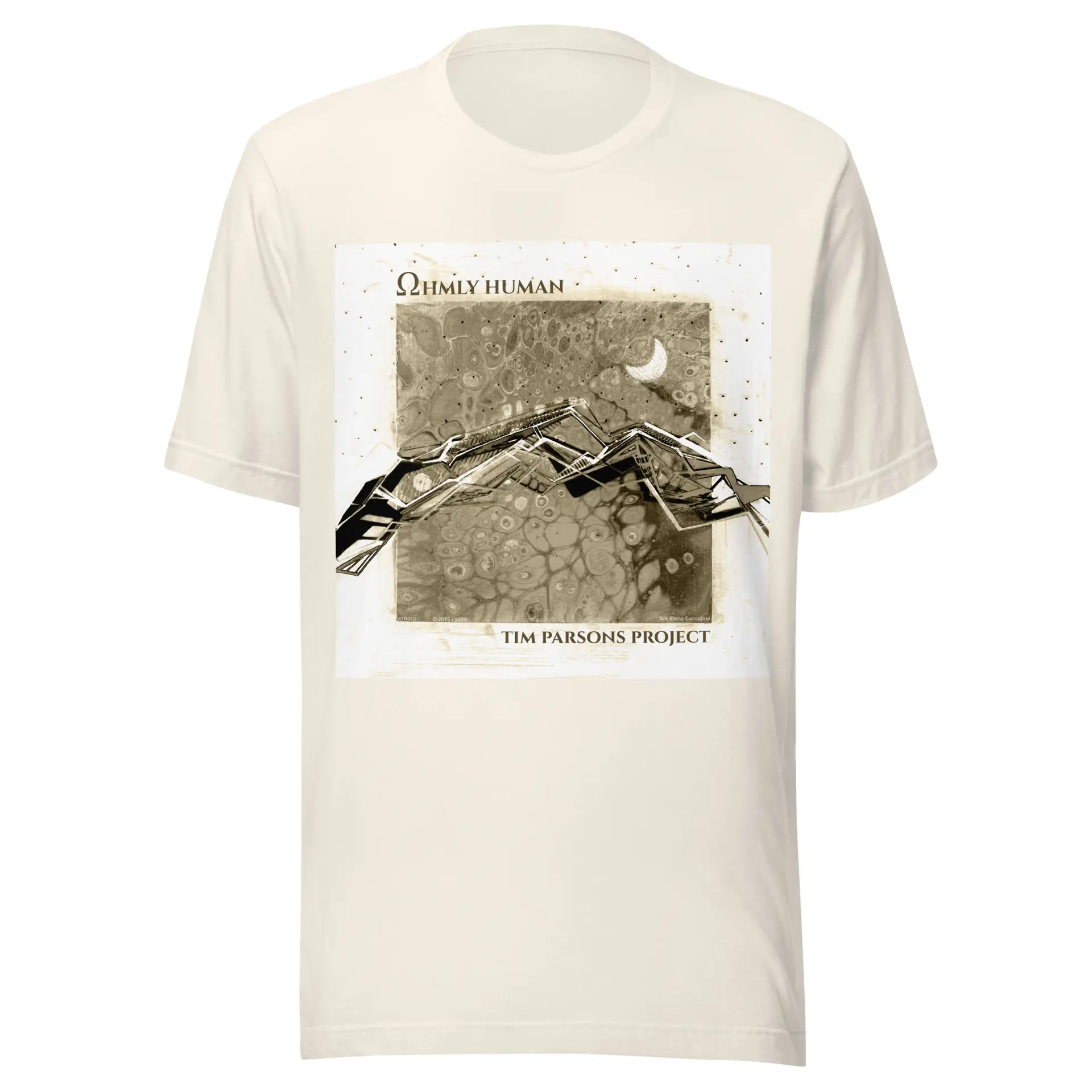 Ohmly Human Tim Parsons Project Unisex t-shirt Plus sized 14" artwork - Image 22