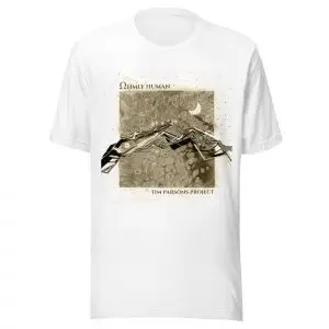 Ohmly Human Tim Parsons Project Unisex t-shirt Plus sized 14" artwork